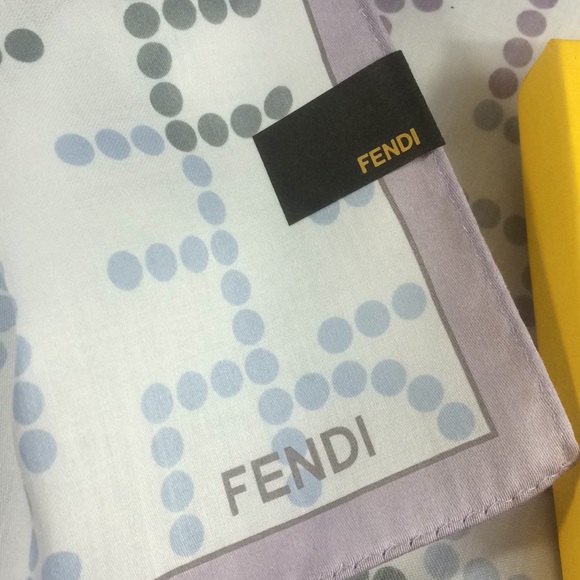 NEW Fendi print wrap handkerchief with box - - Picture 6 of 8